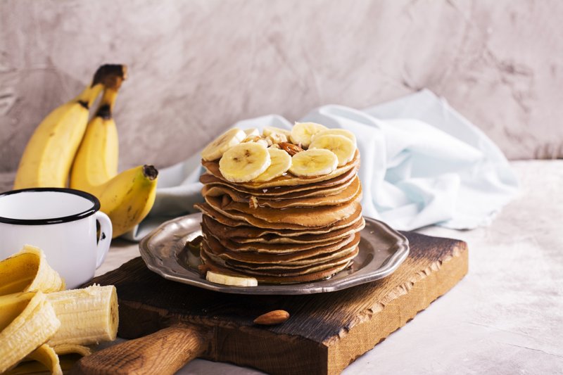 Pancakes&nbsp;μπανάνας
