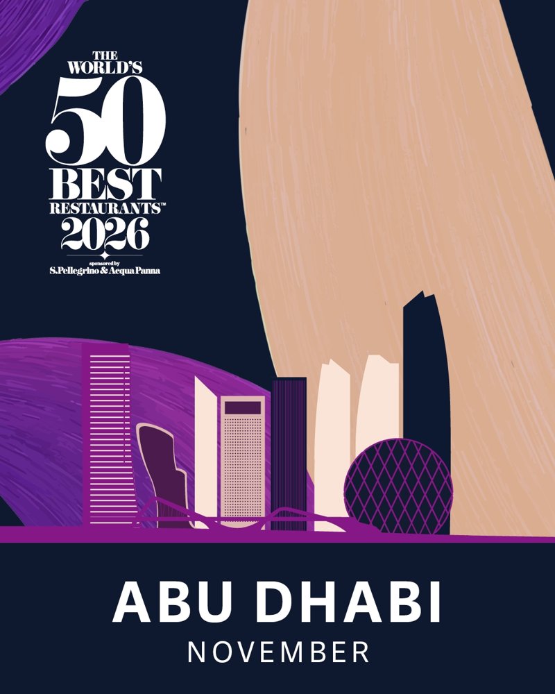 Η φετινή τελετή για την ανακοίνωση των The World’s 50 Best Restaurants θα διεξαχθεί, για πρώτη φορά στην ιστορία της, στη Μέση Ανατολή και την πρωτεύουσα των ΗΑΕ.