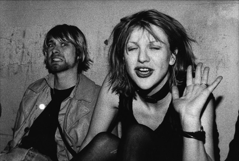 KURT COBAIN & COURTNEY LOVE