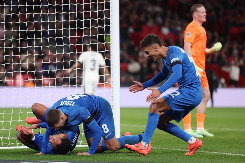 Αγγλία Ελλάδα 1-2 Nations League