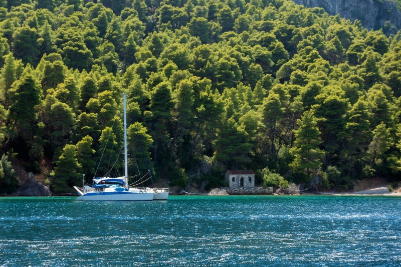 Παραλία στην Επισκοπή του Καλάμου