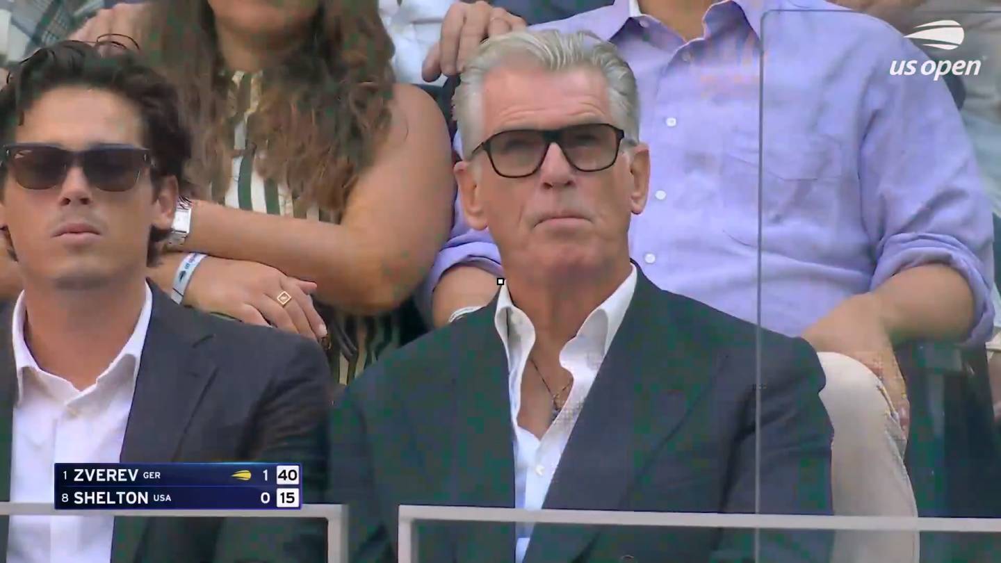 Ένα ρολόι, ο Pierce Brosnan και η πιο κινηματογραφική στιγμή του US Open