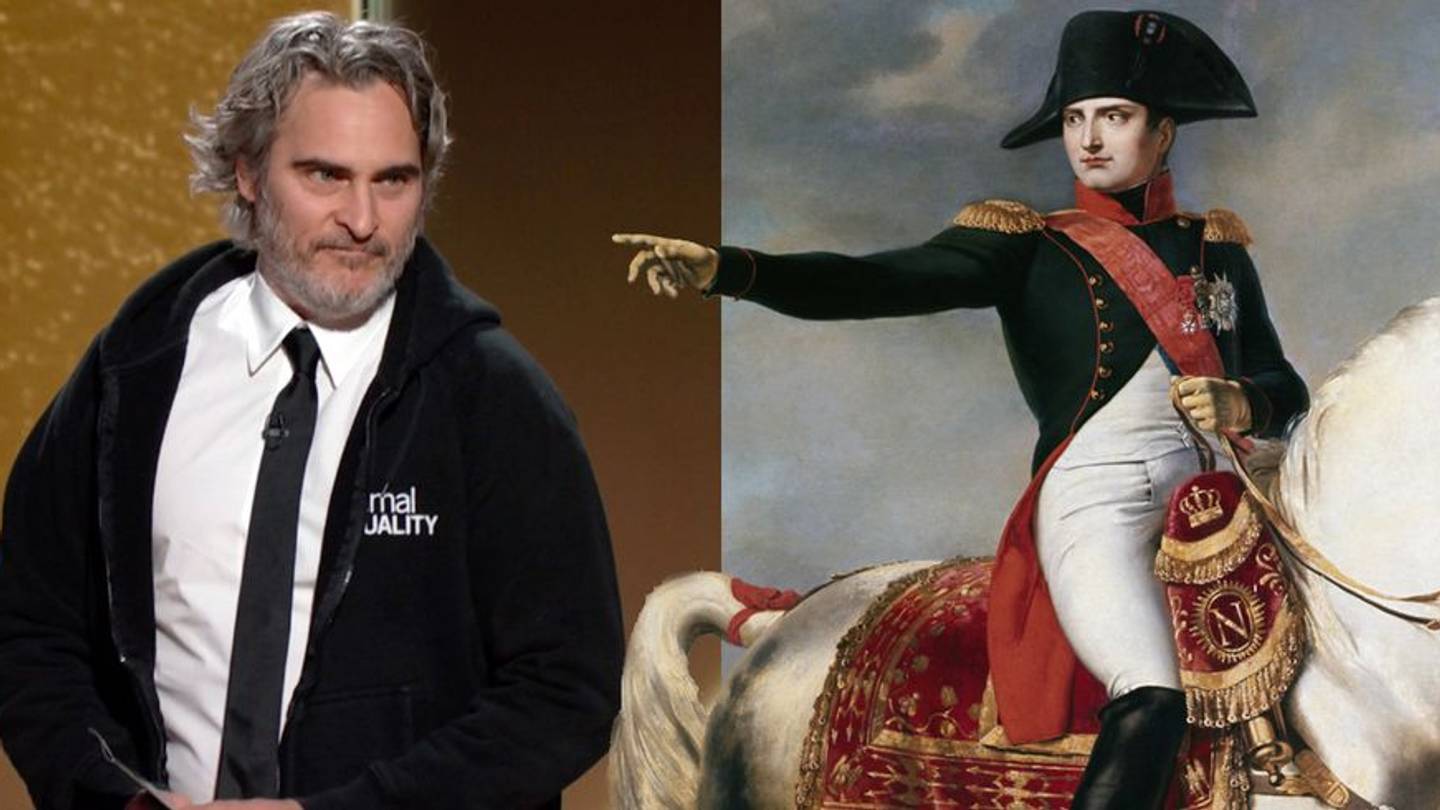 Joaquin Phoenix: Ο Joker γίνεται σύντομα Ναπολέων Βοναπάρτης