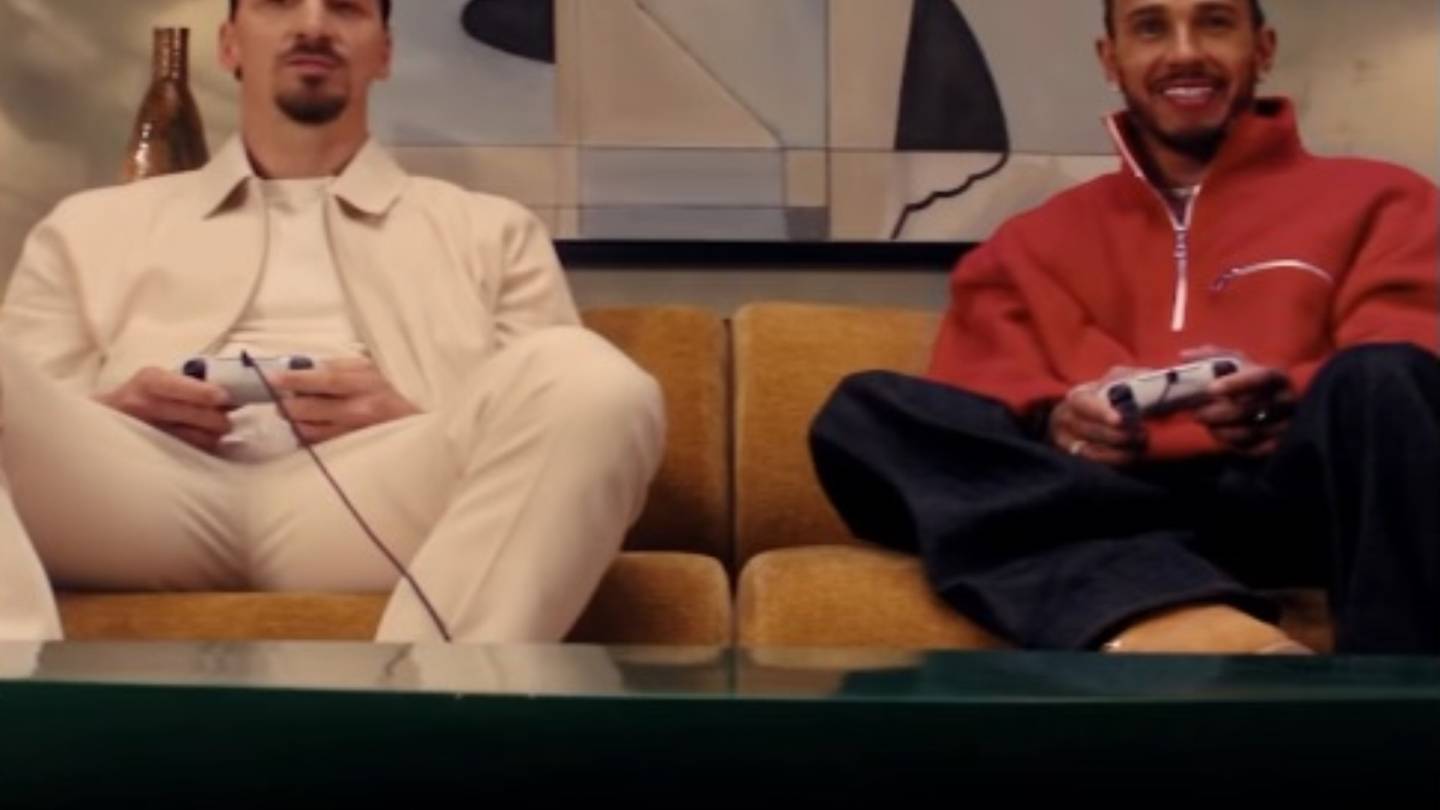 Δείτε τους Hamilton και Ibrahimovic να 