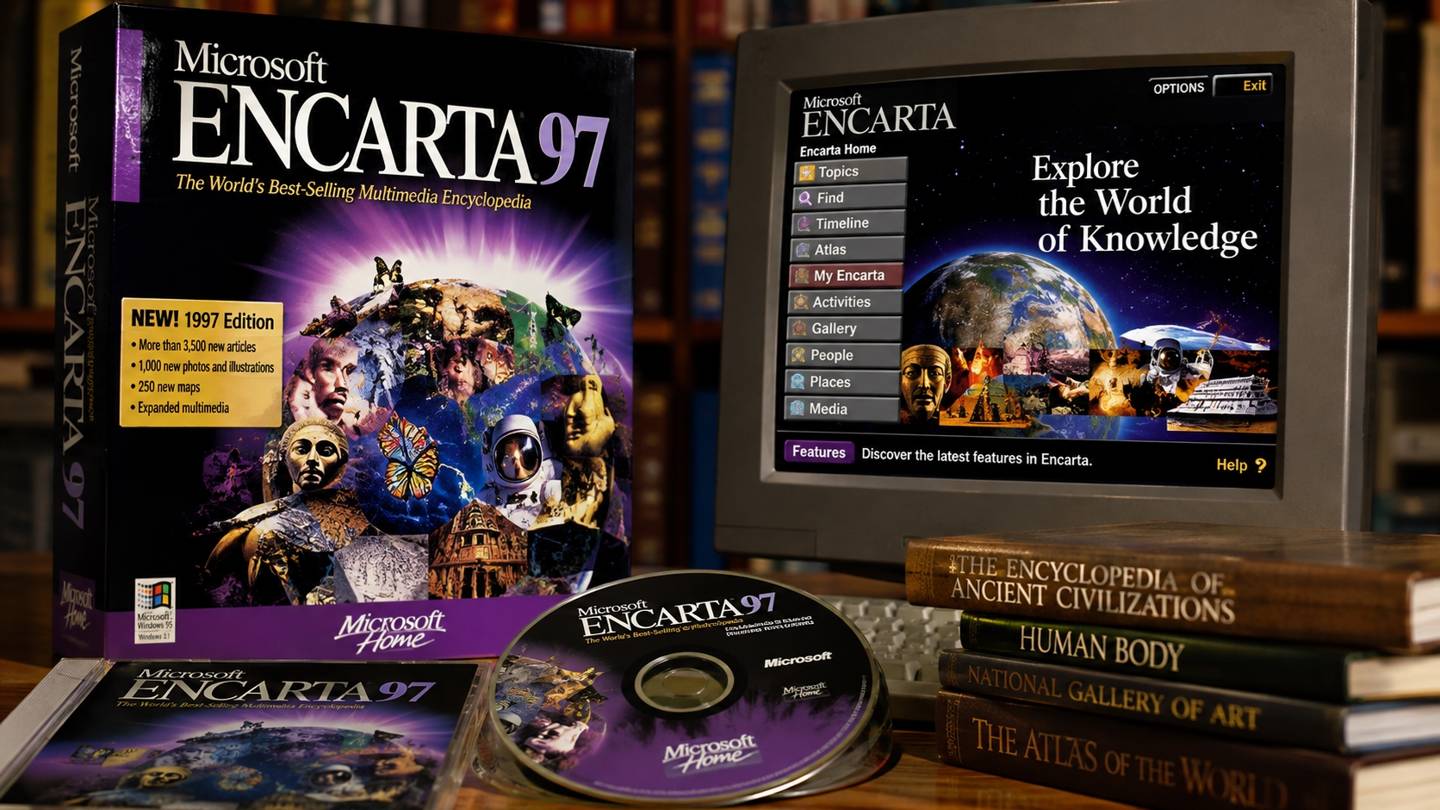 Η Encarta ήταν η Wikipedia της γενιάς μας
