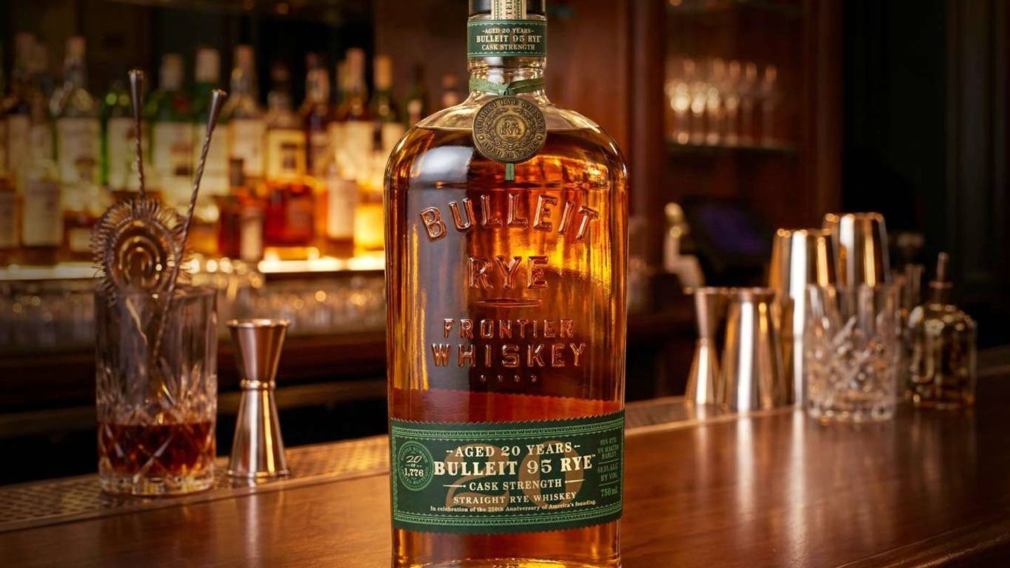Η Bulleit παρουσίασε το παλαιότερο rye whiskey στην ιστορία της