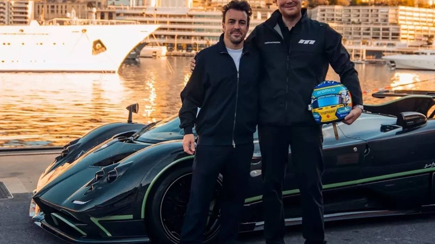 Ο Fernando Alonso κάνει ήδη βόλτες με το νέο του supercar των 10 εκατ. ευρώ