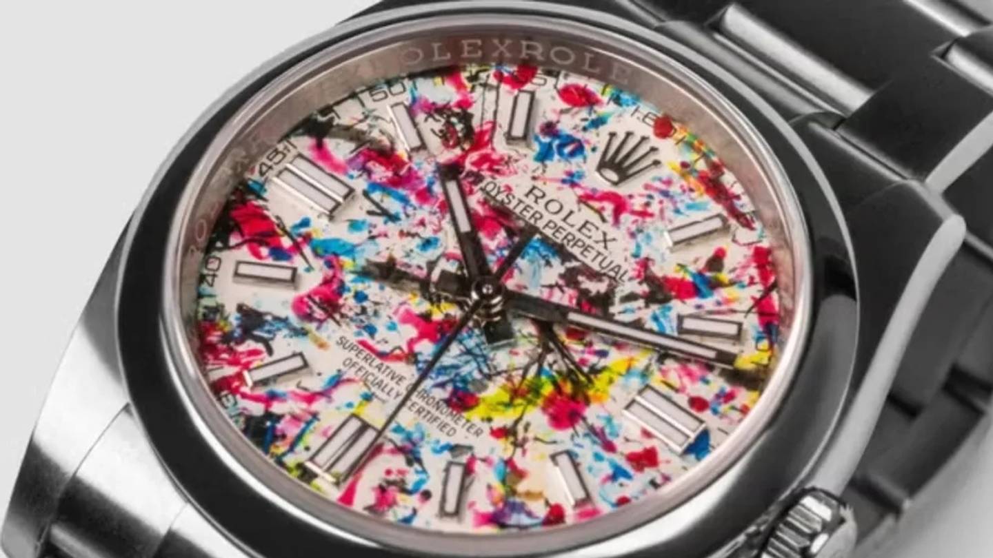 Αυτό είναι το πιο artistic Rolex που έχει υπάρξει