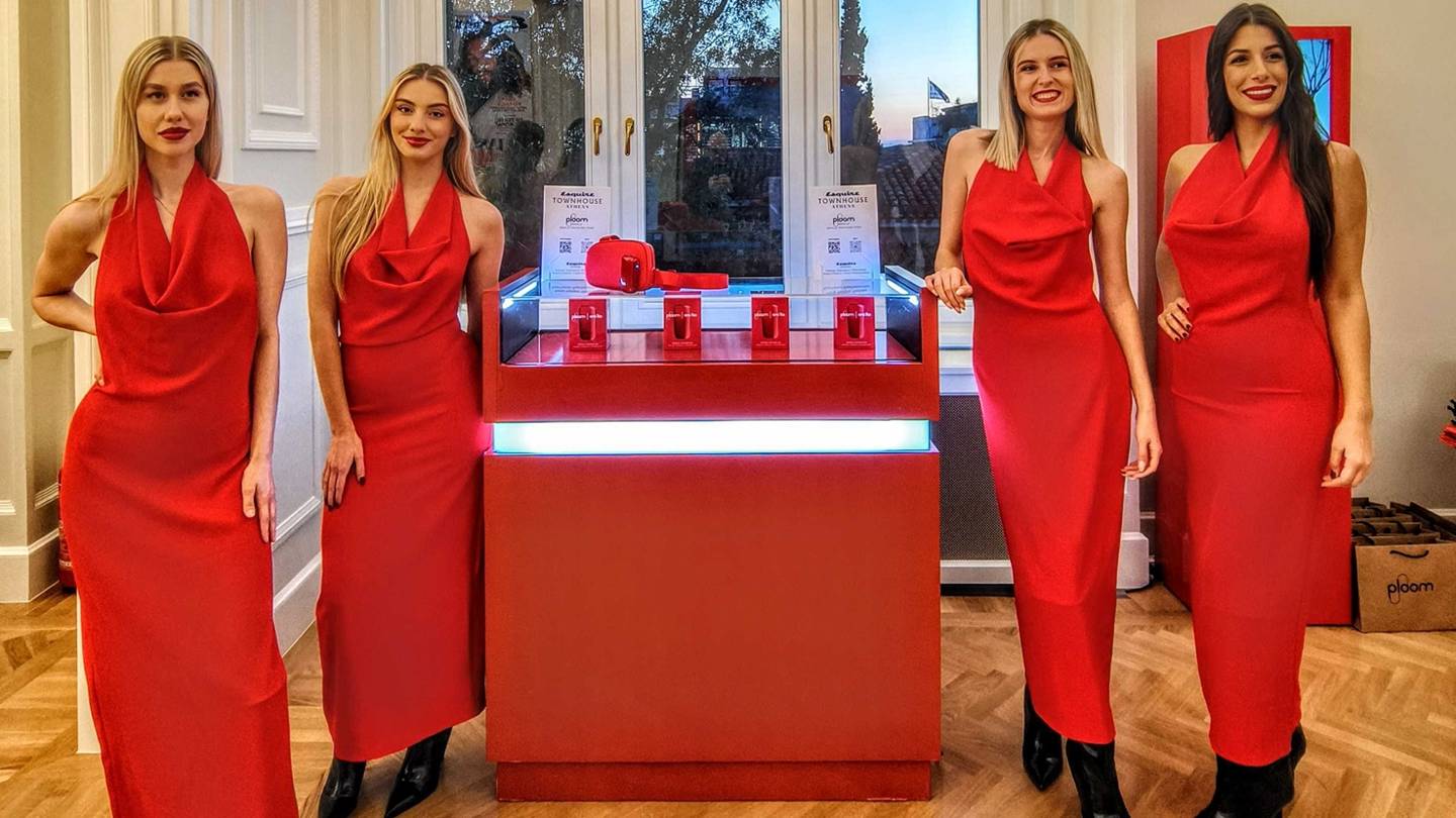 Η Special Edition Red του Ploom έλαμψε στο Esquire Townhouse Athens