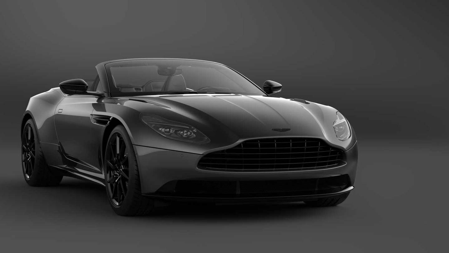 Aston Martin DB11 V8 Shadow Edition, μαύρη καλλονή