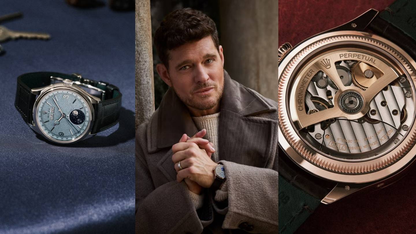 Η χρονιά του Bublé έχει όνομα: Rolex Perpetual Padellone