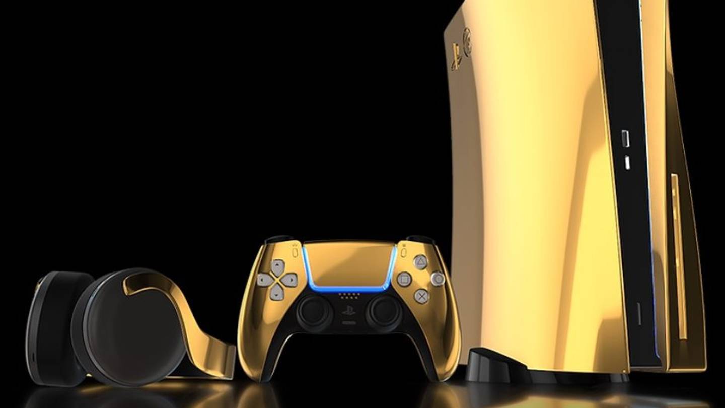 H 24 καρατίων έκδοση του PlayStation 5