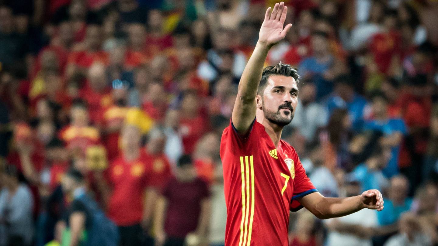 O David Villa κρεμά τα παπούτσια του