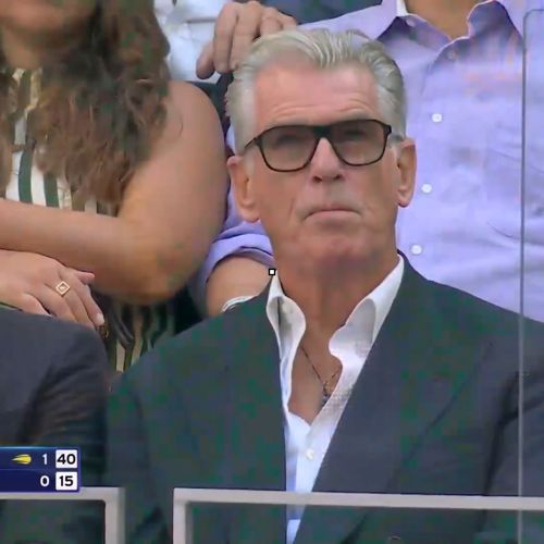 Ένα ρολόι, ο Pierce Brosnan και η πιο κινηματογραφική στιγμή του US Open