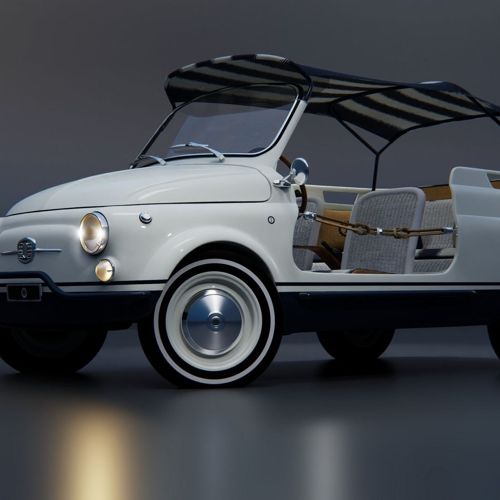 Το μικρό Fiat 500 γίνεται πολυτελές παιχνίδι με πολύ υψηλό κόστος