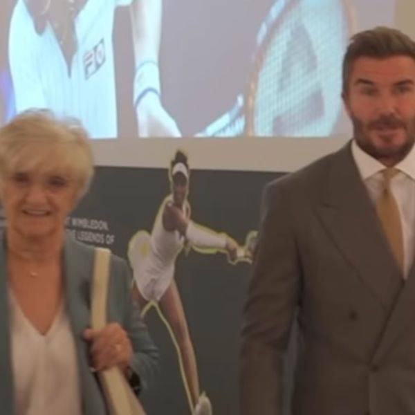Ο David Beckham πήγε ξανά στο Wimbledon με την πιο κομψή συνοδό