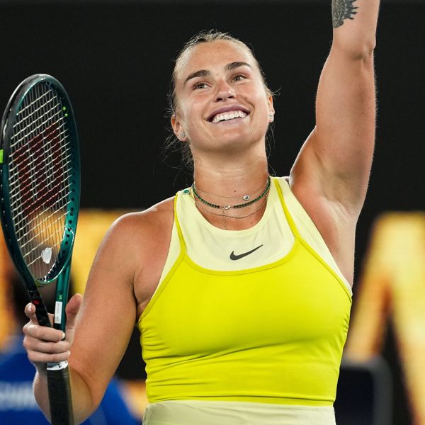 H Aryna Sabalenka έκανε πως 