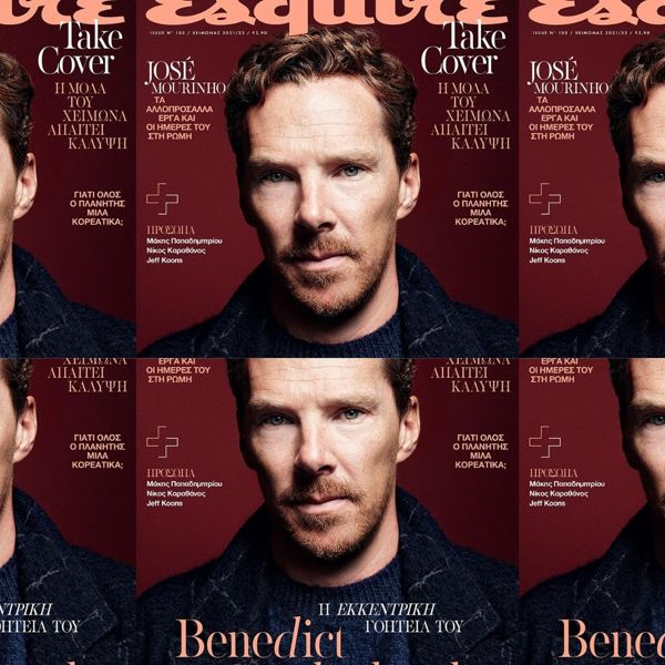 O Benedict Cumberbatch στο νέο Esquire μαζί με ΤΑ ΝΕΑ