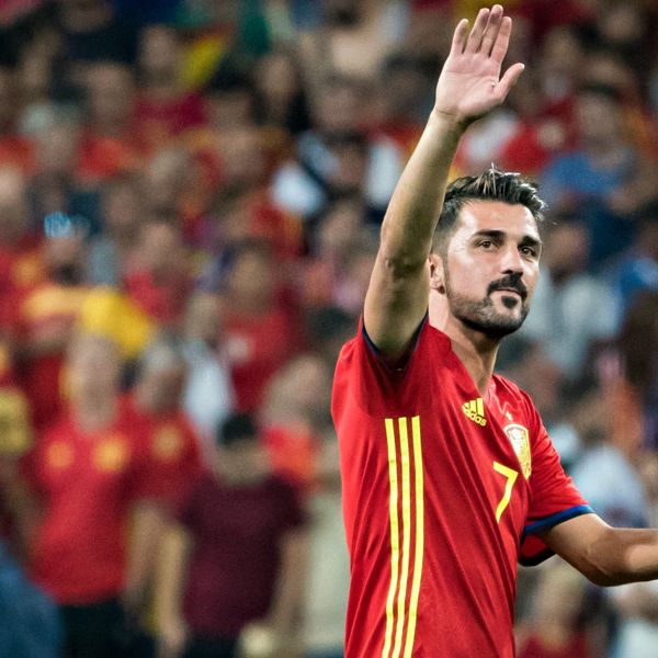 O David Villa κρεμά τα παπούτσια του