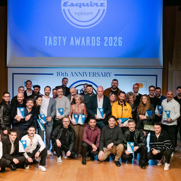Tasty Awards 2026 x Esquire: Τα πιο δημοφιλή εστιατόρια και μπαρ της Αθήνας