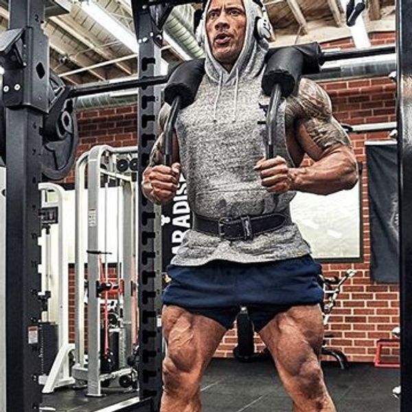 Προπονήσεις για πόδια από τον Dwayne 