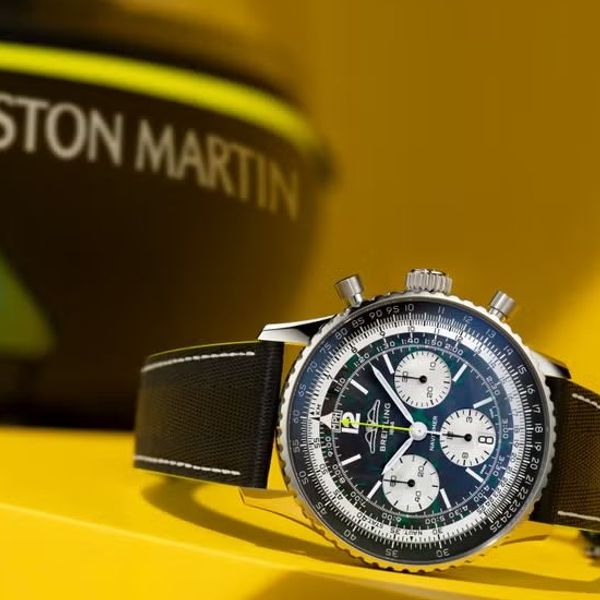 Συνεργασία Breitling και Aston Martin για ένα ρολόι που θυμίζει κάτι από Formula 1