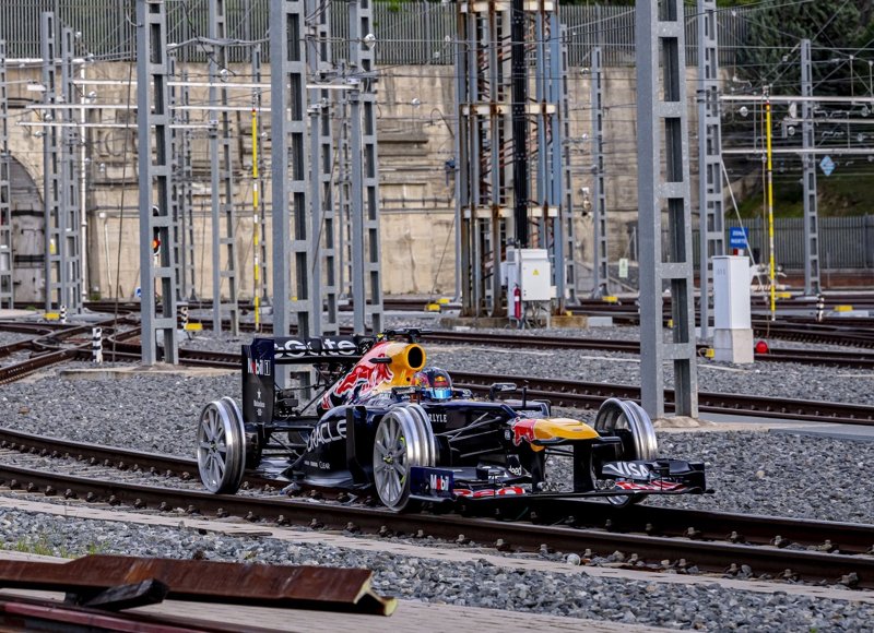 Red Bull f1 μετρό Μαδρίτης