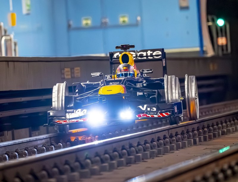 Red Bull f1 μετρό Μαδρίτης