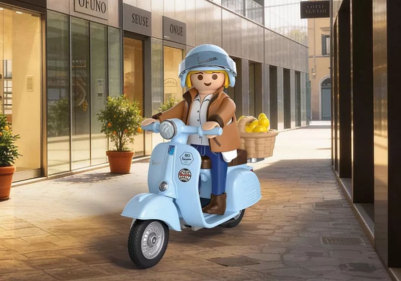 Vespa συλλεκτικά Playmobil 80 χρόνια