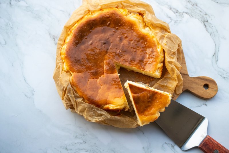 Βάσκικο cheesecake