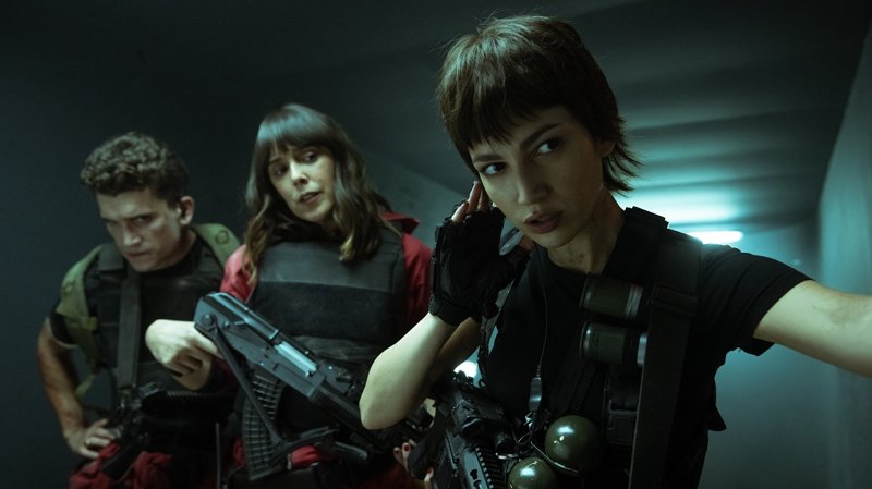 στιγμιότυπο από το la casa de papel